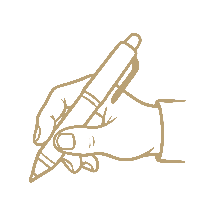 ikon tanda tangan handmade Anena Studio dengan desain unik untuk logo dan personal branding