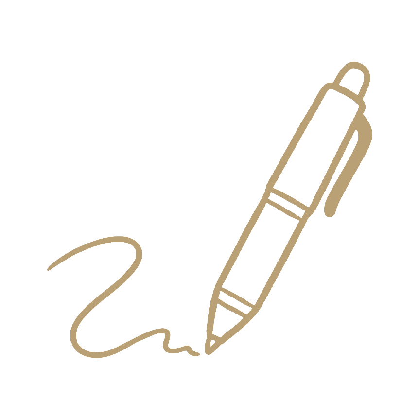 ikon tanda tangan minimalis Anena Studio untuk logo branding dan identitas visual profesional